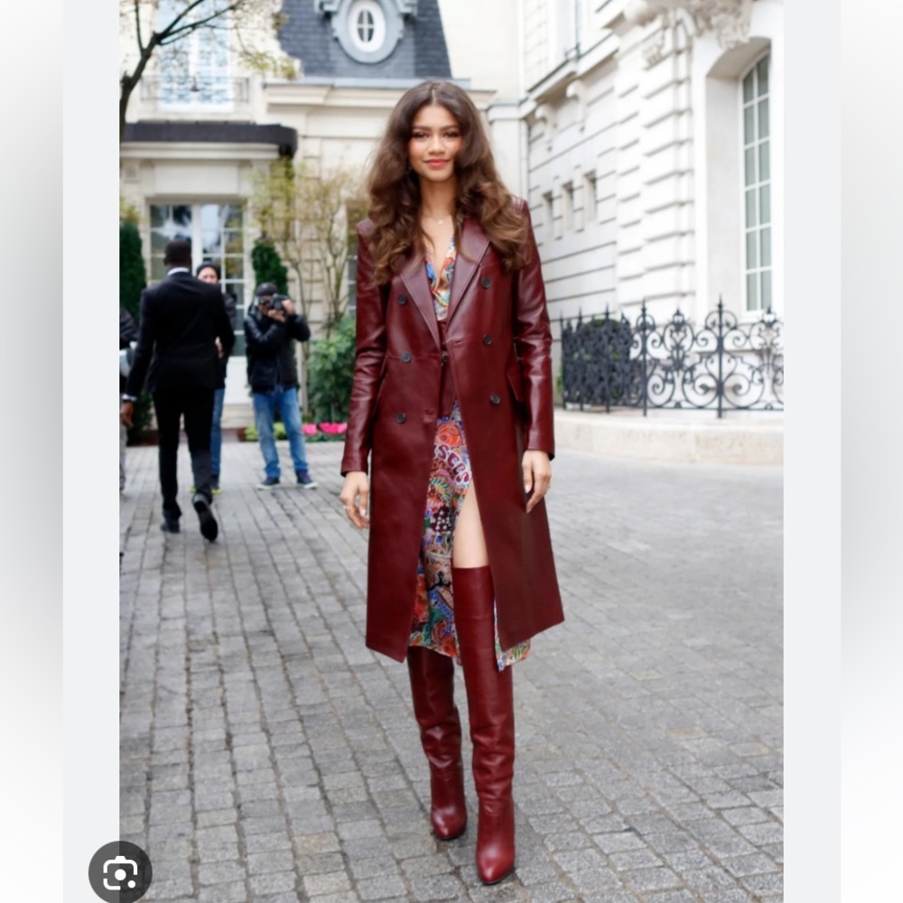 Zendaya Tommy Hilfiger stiletto healed boots size 9